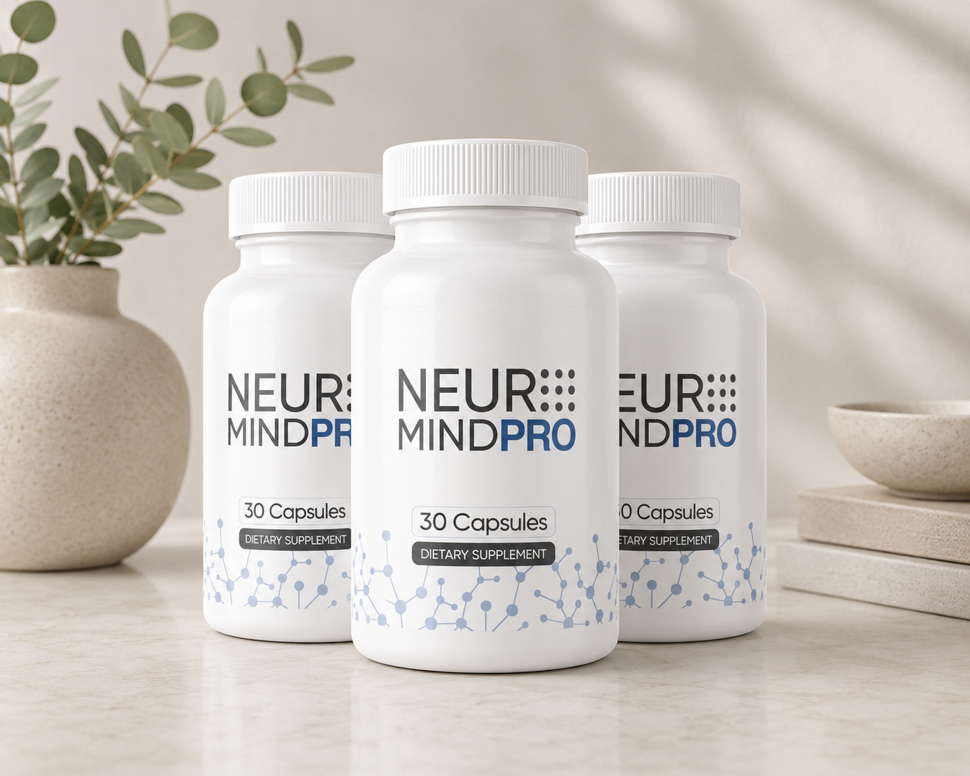 NeuroMindPro cognitive support supplement bottle