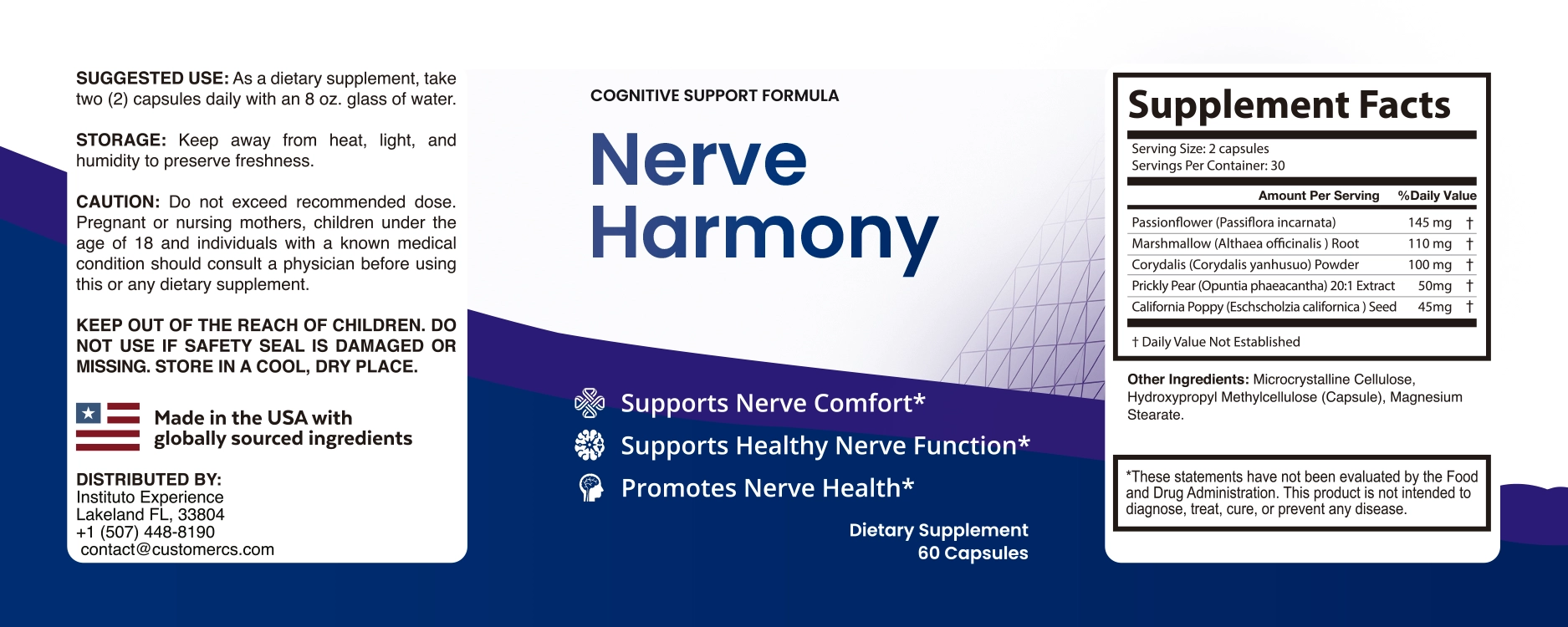 NerveHarmony — Daily Nerve Comfort Support